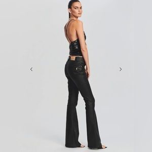 retrofete Darla feather sequin top